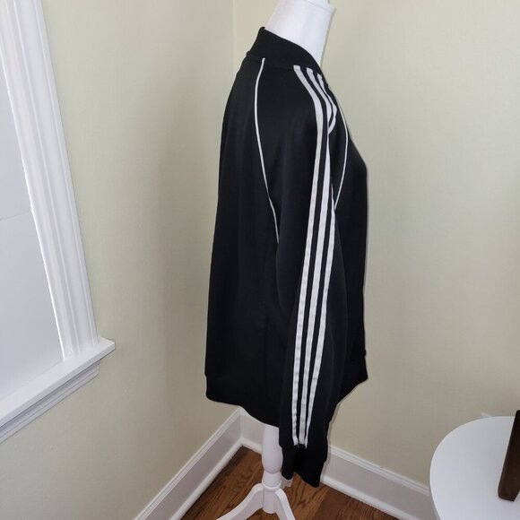 Adidas Adicolor Classics SST Track Jacket Black W/White Stripes Women's Size XL - Picture 7 of 16
